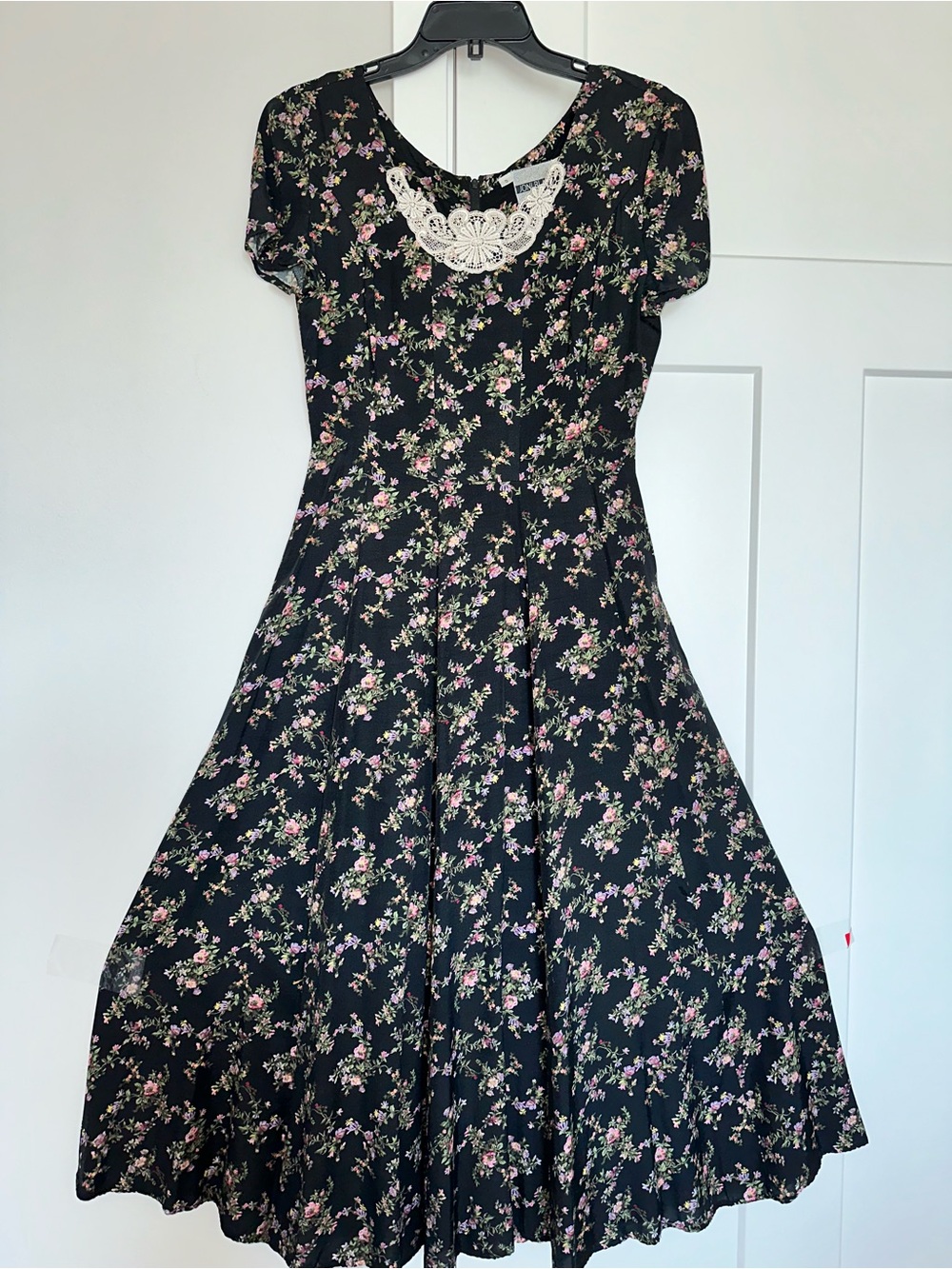 Joni Blair ankle length dress size 5 standard Small 100% rayon - Picture 13 of 17